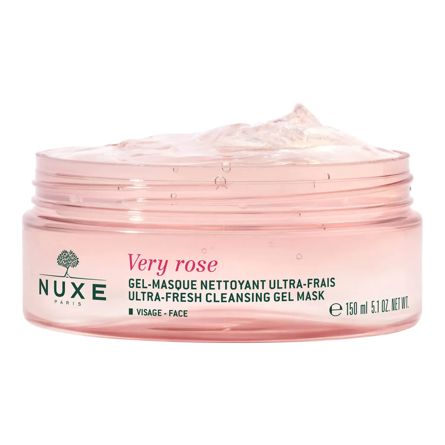 Nuxe Very Rose Gel Masque Nettoyant Ultra Frais 150ML